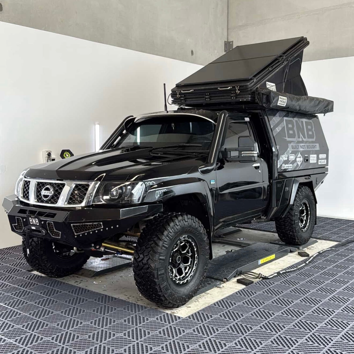 GU Patrol LFT Wheels H1-HEX 17 x 9 -12mm offset fitment 45 angle